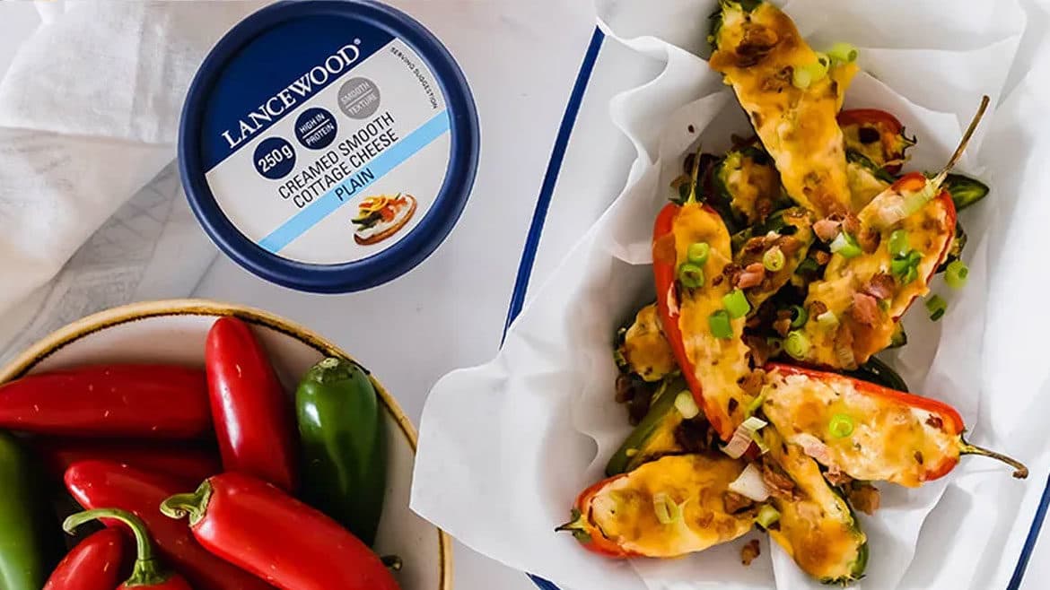 Lancewood Cheesy Baked Jalapeño