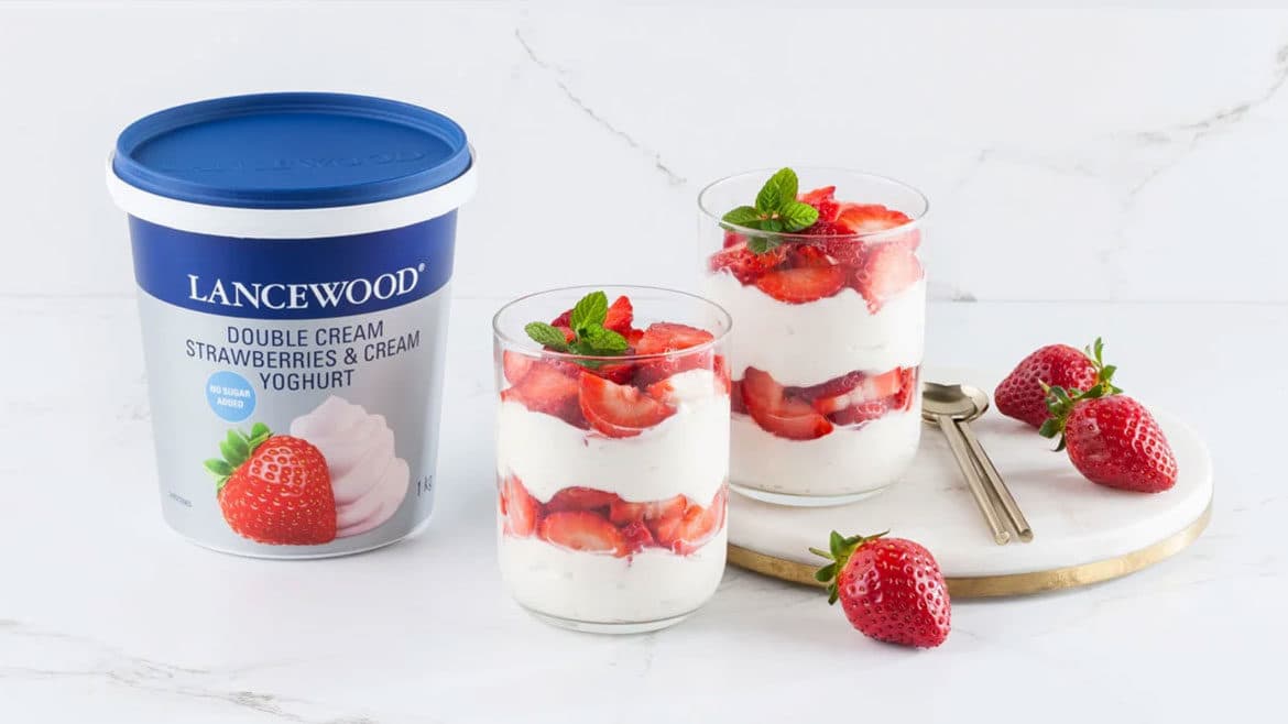 Lancewood Creamy Strawberry Mousse