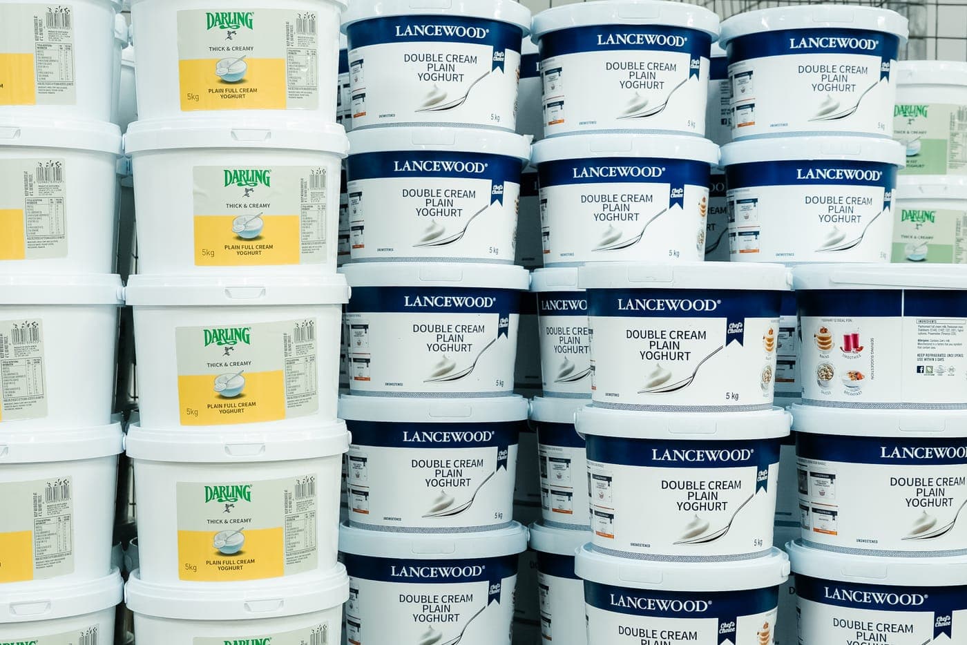 Yoghurt range from Malan's Dairy